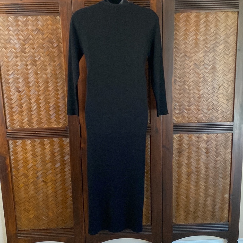 CAROLE LITTLE - Vintage Sweater Dress 98’ XL - Picture 6 of 7